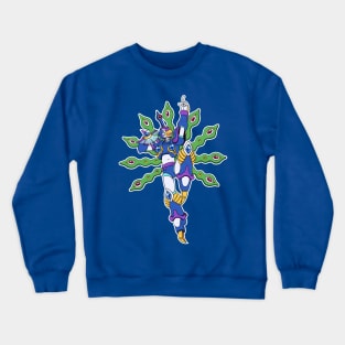 CYBER PEACOCK Crewneck Sweatshirt